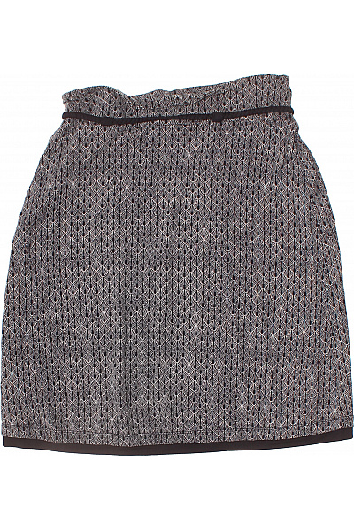 TOM TAILOR Dámská černobílá vzorovaná balónová sukně s páskem a mašlí Vel. L | TOM TAILOR | obrázek 3