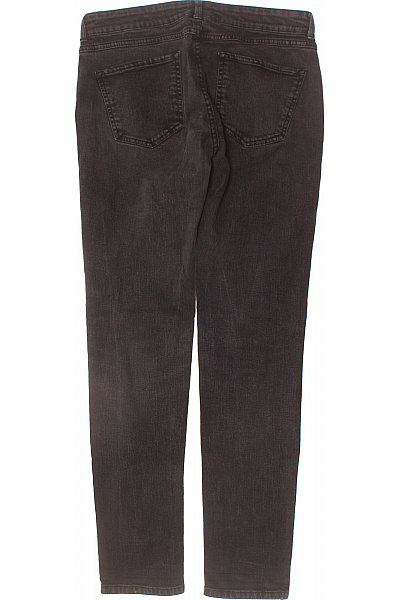 MANGO Dámské černé strečové skinny džíny seprané Vel. 40 | MANGO | obrázek 2