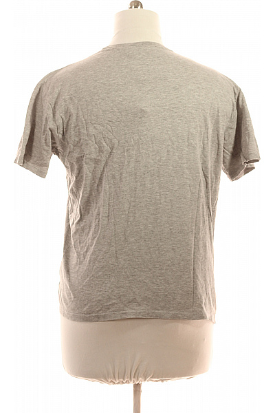 BRAVE SOUL Pánské tričko s krátkým rukávem a kapsou basic šedé bavlněné Vel. L | BRAVE SOUL | obrázek 3