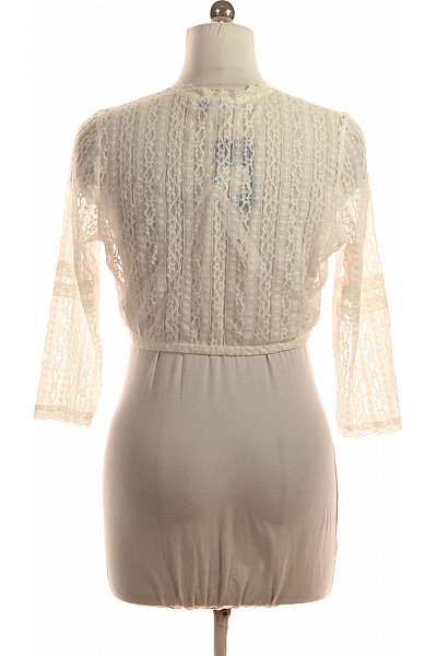 Trachtenmanufaktur Dámské tričko s dlouhým rukávem vintage bílé krajkové bolerko Vel. 42 | Trachtenmanufaktur | obrázek 3