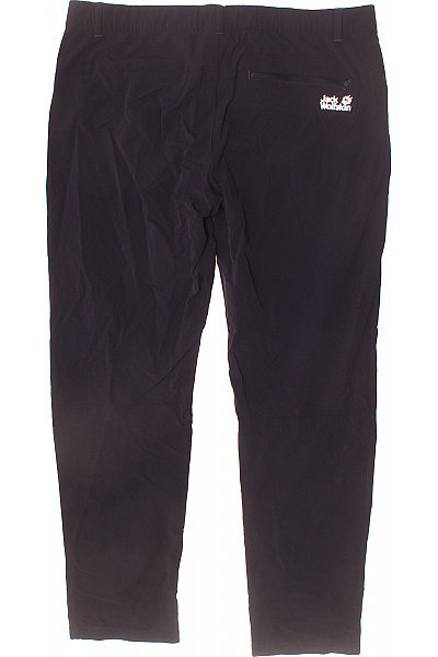 Jack Wolfskin Pánské Polyamidové Kalhoty Rovné Volnočasové Elegantní Tmavě Modré Látkové Velikost XL | Jack Wolfskin | obrázek 2