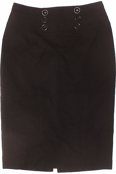Next Dámská pouzdrová sukně černé elegantní business knoflíky ke kolenům Velikost 38 | Next | obrázek 2