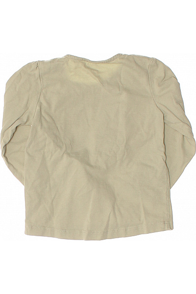 s.OLIVER Dívčí bavlněné tričko dlouhý rukáv béžové zvířecí motivy Vel. 86 CM | s.OLIVER | obrázek 2