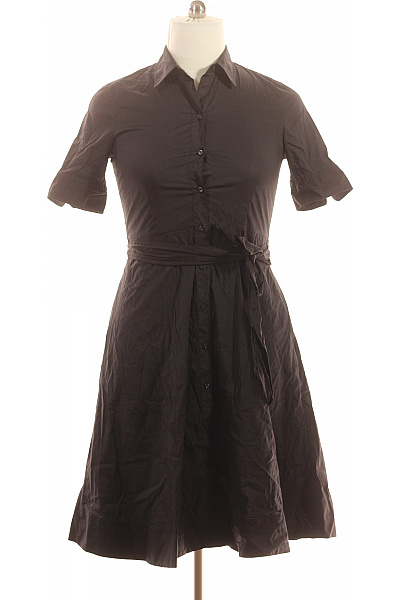 Ralph Lauren dámské košilové šaty s páskem černé Velikost 10P | Ralph Lauren | obrázek 2