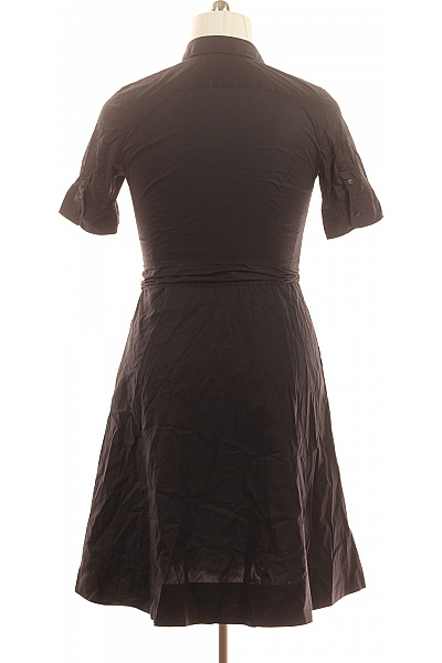 Ralph Lauren dámské košilové šaty s páskem černé Velikost 10P | Ralph Lauren | obrázek 3