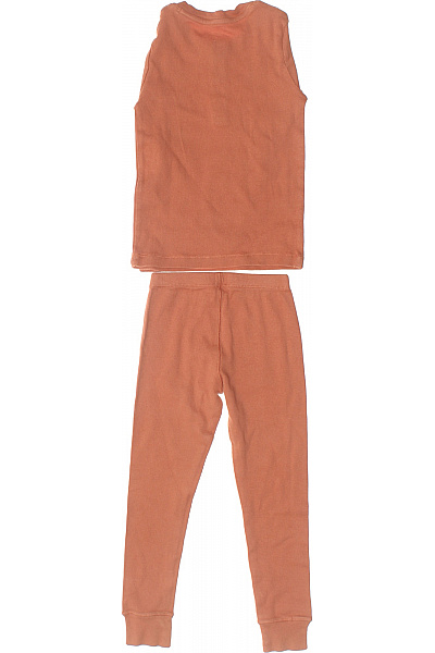 liewood Dětská bavlněná souprava s dlouhým rukávem oranžová Vel. 98 | liewood | obrázek 2