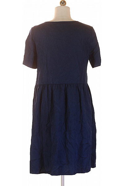 Marc O´Polo Dámské modré lyocellové šaty krátký rukáv volné empírové denní Velikost XXS | Marc O´Polo | obrázek 2