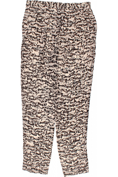 Essentiel Dámské volné kalhoty zvířecí potisk s lampasem ležérní Vel. 38 | Essentiel | obrázek 3