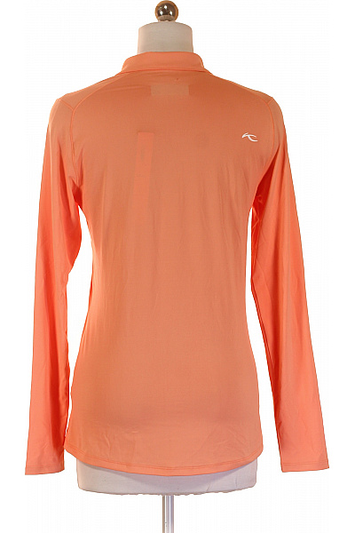 KJUS Dámské polyesterové oranžové jednobarevné sportovní polo s dlouhým rukávem Velikost 36 | KJUS | obrázek 2