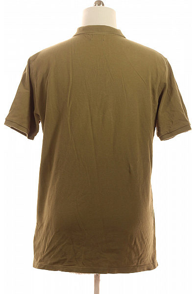 Woolrich Pánské tričko s krátkým rukávem a límečkem khaki Vel. EU XL | Woolrich | obrázek 3