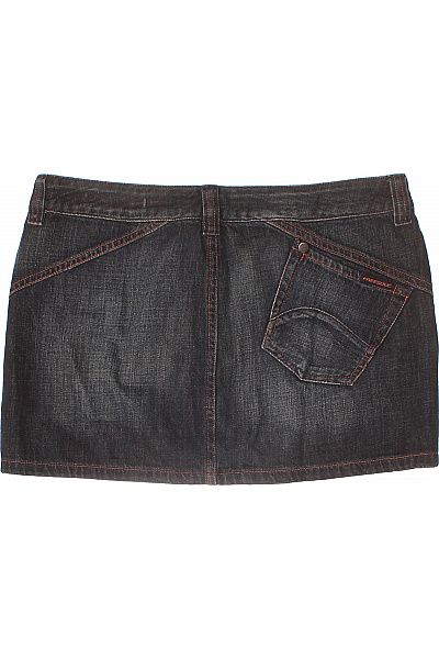 Freesoul Dámská džínová mini sukně s kapsami modrá Velikost l | Freesoul | obrázek 3