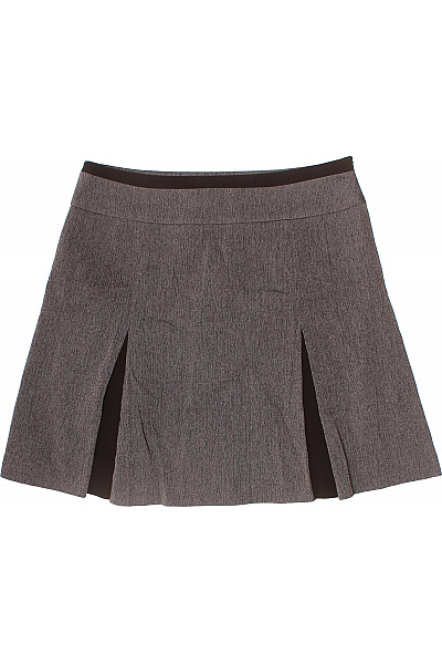 Next Dámská Polyesterová Šedá Sukně Business Áčková Krátká S Rozparkem S Podšívkou Vel. 40 | Next | obrázek 2