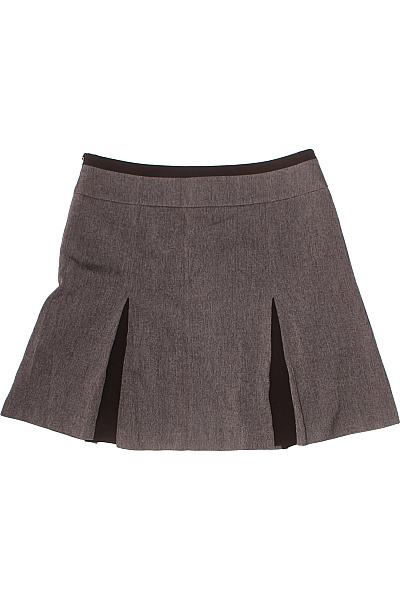 Next Dámská Polyesterová Šedá Sukně Business Áčková Krátká S Rozparkem S Podšívkou Vel. 40 | Next | obrázek 3
