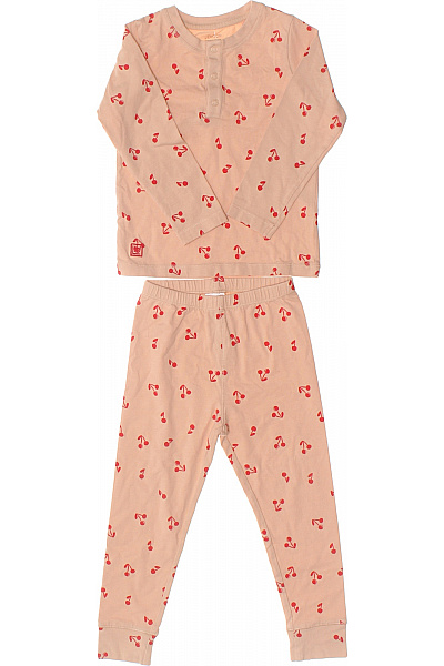 Liewood Dětská Souprava Bavlněná Růžová S Třešněmi Velikost 98