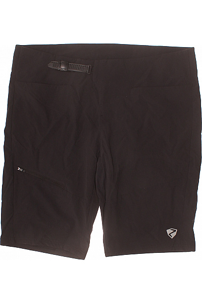 Ziener Pánské nylonové kraťasy sportovní volnočasové černé se zipem Velikost 54+ | Ziener | obrázek 2