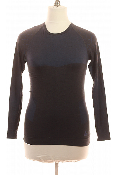 ODLO Pánské Tričko S Dlouhým Rukávem Funkční Na Cvičení černé Velikost M