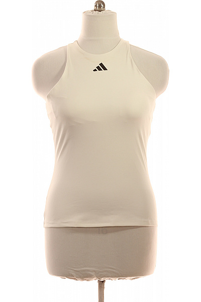 ADIDAS Dámské Tílko Bez Rukávů Jednobarevné Fitness Vel. L