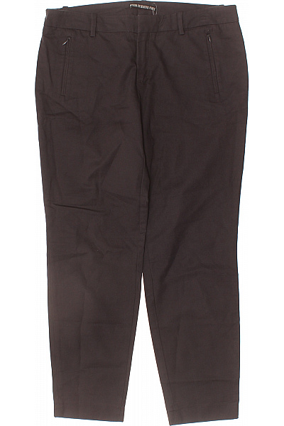 pansk DRYKORN Dámské bavlněné hnědé chinos rovné ležérní s kapsami Velikost 31/34 | DRYKORN | obrázek 2