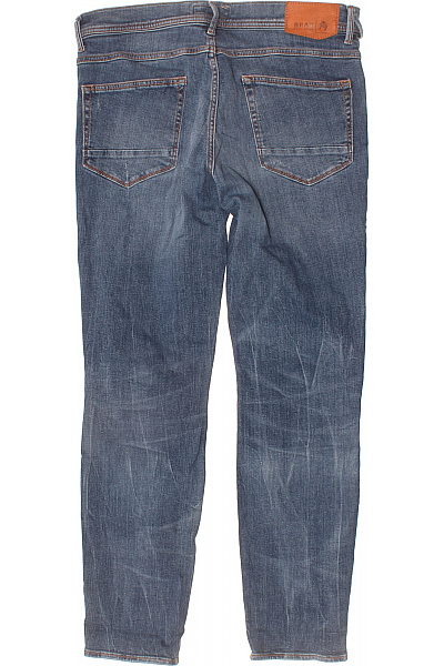 BRAX Pánské modré rifle strečové vintage seprané s dírami na kolenou Vel. L | BRAX | obrázek 2