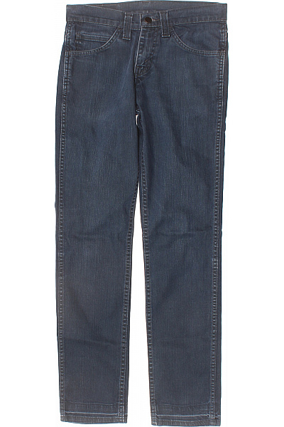 LEVIS Dámské Bavlněné Modré Džíny Rovné Strečové Klasické Kapsy Vel. 28/32