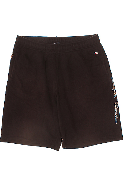Champion Pánské Bavlněné Teplákové Kraťasy Sportovní Volnočasové S Kapsami Vel. XL