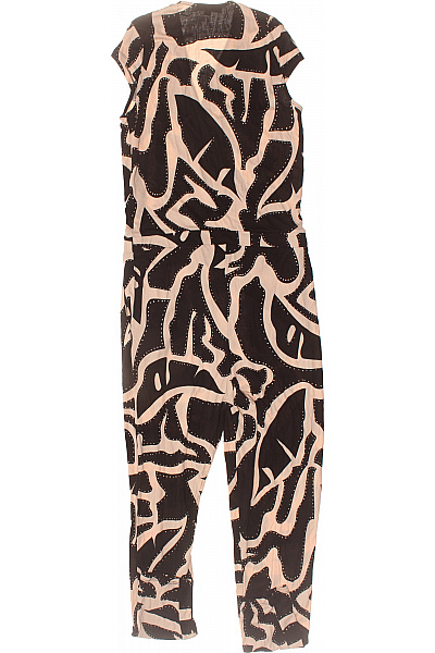 COMMA overal bez rukávů černobílé vzorované lyocellové Vel. 38 | COMMA | obrázek 2