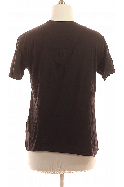 BRAVE SOUL Pánské tričko s krátkým rukávem černé bavlněné s kapsou a výšivkou basic Vel. L | BRAVE SOUL | obrázek 3