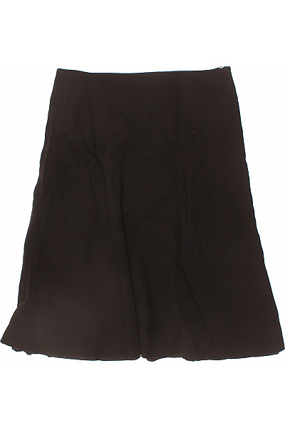 T.M. Lewin Dámská vlněná černá áčková sukně elegantní ke kolenům Vel. 10 | T.M. Lewin | obrázek 2