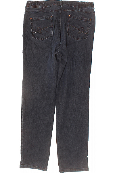 ZERRES Dámské tmavě modré strečové džíny rovné klasické s kapsami Velikost 40 | ZERRES | obrázek 2