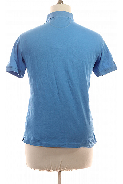 La Martina Polo tričko s krátkým rukávem a výšivkou modré bavlněné Vel. L | La Martina | obrázek 3