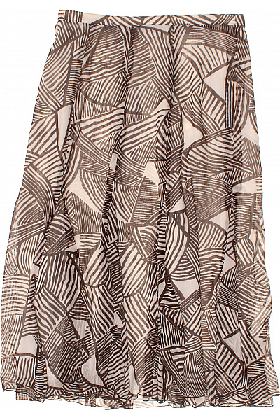 BASLER Dámská sukně midi vzorovaná průsvitná plisovaná Vel. 40 | BASLER | obrázek 2