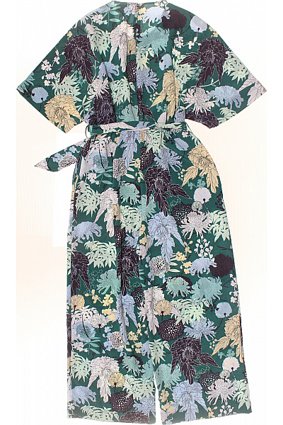 Monki zelený květinový overal s krátkým rukávem Velikost M | Monki | obrázek 3