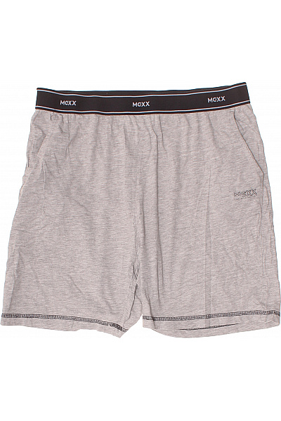 Mexx Pánské Bavlněné Pyžamové Kraťasy šedé Vel. EU XL