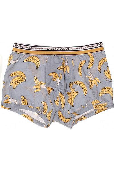 D&G pánské boxerky modré vzor banány Vel. XXS | D&G | obrázek 2