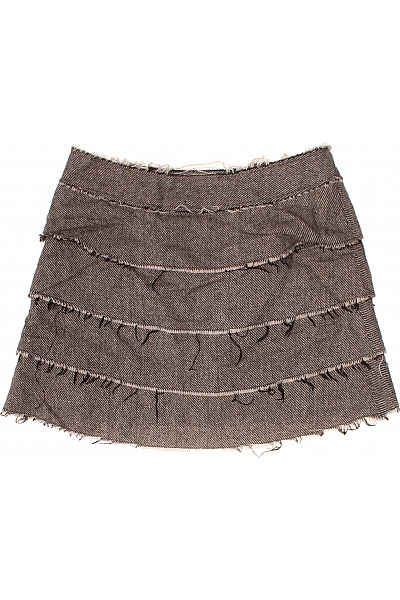 Topshop Dámská zavinovací mini sukně s třásněmi podzimní Velikost 8 | Topshop | obrázek 3
