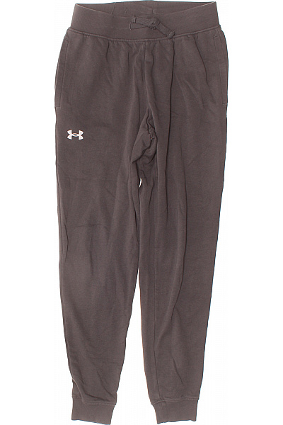 UNDER ARMOUR Dámské bavlněné tepláky sportovní volnočasové tmavě hnědé s kapsami Vel. 44/46 | UNDER ARMOUR | obrázek 2