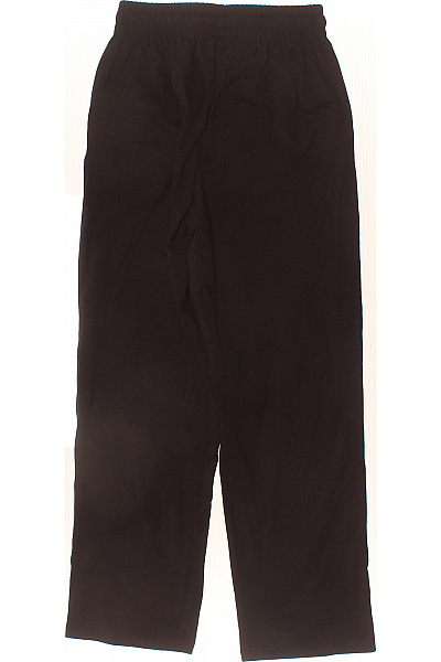 Dámské bavlněné kalhoty široké volnočasové černé s kapsami Vel. XS | Unimoda | obrázek 3