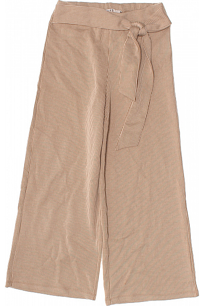 NA-KD Dámské pruhované kalhoty s páskem volnočasové široké Velikost s | NA-KD | obrázek 2