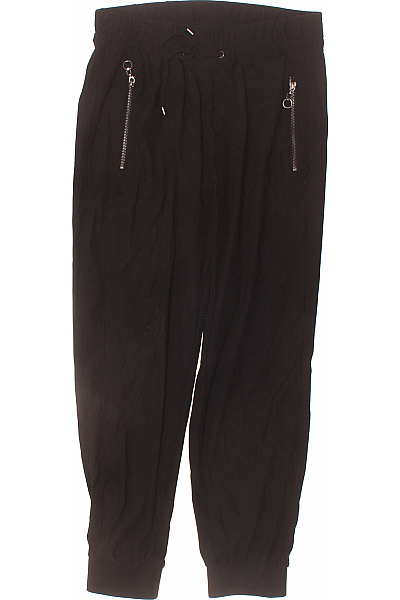 s.OLIVER Dámské černé tepláky volnočasové s kapsami Velikost UK 10 | s.OLIVER | obrázek 2