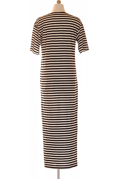Noisy May Dámské pruhované šaty tričkové maxi s krátkým rukávem Velikost EU XS | Noisy May | obrázek 2