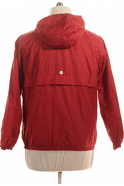 DreiMaster Dámská červená anorak větrovka šusťáková s kapucí lehká sportovní Velikost L | DreiMaster | obrázek 2