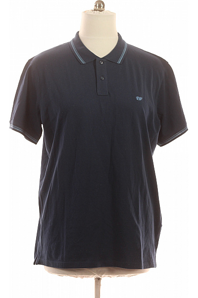 Carrera Pánské polo tričko s krátkým rukávem modré bavlněné Velikost 3XL | Carrera | obrázek 2