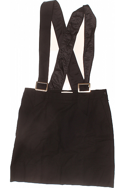 SELECTED Černá Dámská Sukně Laclová S Křížením Ramínek Velikost 40