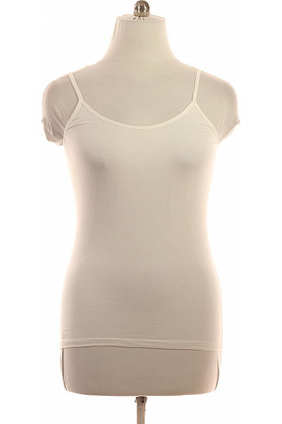 Karl Lagerfeld Dámské bílé tílko bez rukávů basic Velikost L | Karl Lagerfeld | obrázek 2