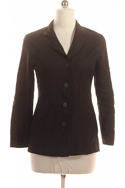 QUIOSQE Dámské černé elegantní sako volnočasové vypasované jednořadé Velikost M | QUIOSQE | obrázek 2