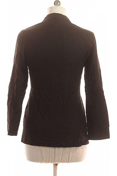 QUIOSQE Dámské černé elegantní sako volnočasové vypasované jednořadé Velikost M | QUIOSQE | obrázek 3