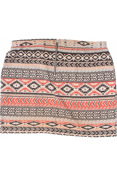 VERO MODA Dámská mini sukně vzorovaná etno elastická přiléhavá krátká Velikost M | VERO MODA | obrázek 3