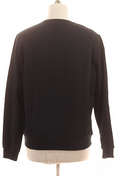 Karl Lagerfeld Pánská černá mikina bez kapuce s výšivkou bavlna crewneck Vel. XL | Karl Lagerfeld | obrázek 2