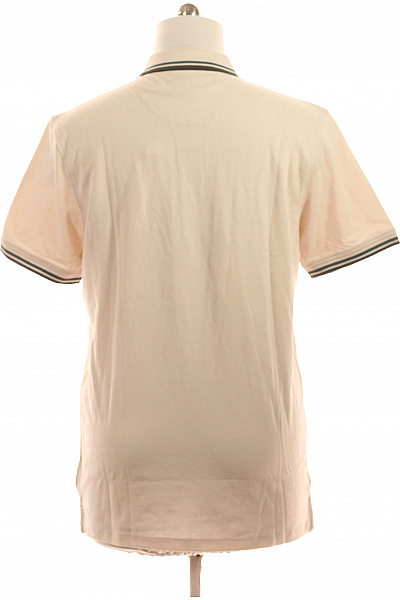 JACK & JONES Pánské bavlněné polo tričko s krátkým rukávem a límečkem béžové Velikost XXL | JACK & JONES | obrázek 3