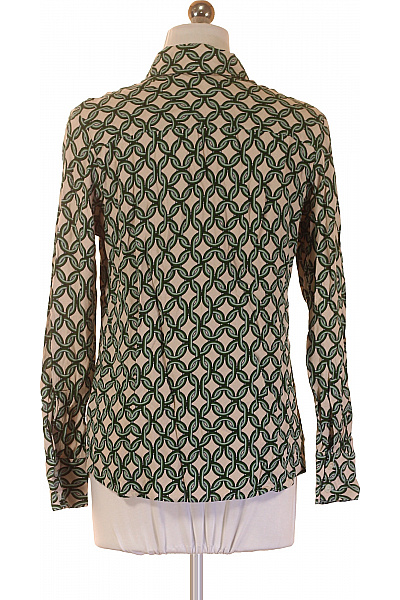 Seidensticker Dámská viskózová košile s dlouhým rukávem a potiskem béžová vzorovaná elegantní Velikost 36 | Seidensticker | obrázek 2